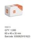 Hex Nut - HT - ZP - M2.5 (Box=1000)