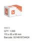 Hex Nut - HT - ZP - M5 (Box=1000)