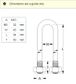 U-Bolt Round 316 Stainless Steel