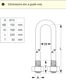 U-Bolt Round 316 Stainless Steel