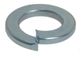 M06 Spring Washer Flat Section Zinc Plated