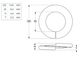 M08 Spring Washer Flat Section Zinc Plated
