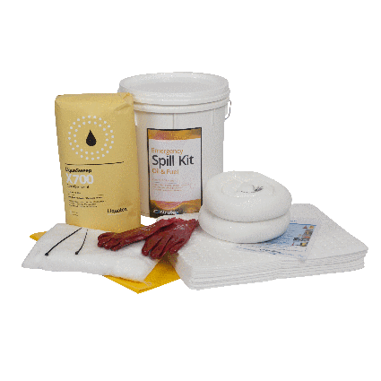 30 Litre Bucket Spill Kit - Oil & Fuel