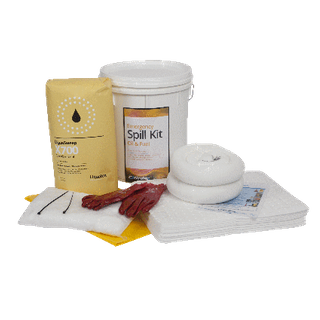 30 Litre Bucket Spill Kit - Oil & Fuel