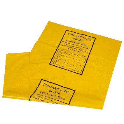 Contaminated Waste Disposal Bag 700mm x 900mm x 80