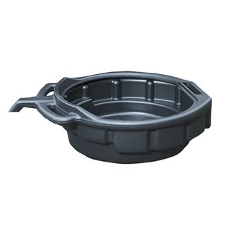 Round Oil Drip Pan with Pouring Spout - 17L