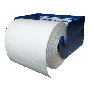 Wall Mounted Roll Wipe Dispenser Kit - 400mm