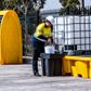 Double IBC Spill Pallet Dispensing Unit
