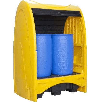 2 Drum Hard Cover Unit