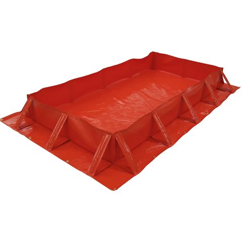 Portable Containment Bund Collapsible Sidewall