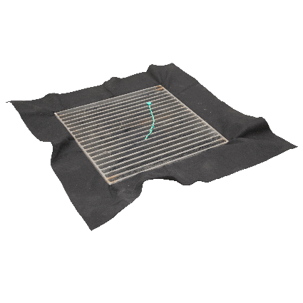 Square Drain Pollution Guard with Bilge Boom