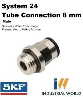 SKF - System 24 - tube connnection - 8 mm tube