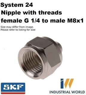 SKF - System 24 - adaptor to male M8X1