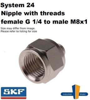 SKF - System 24 - adaptor to male M8X1