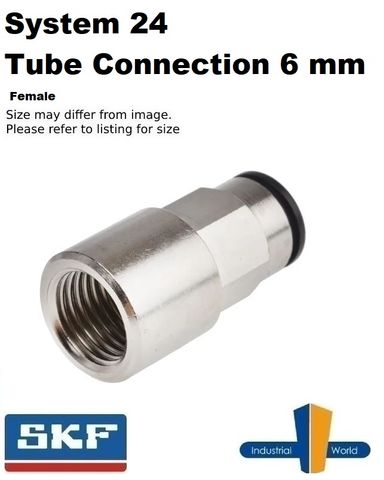 SKF - System 24 - tube connnection - 6 mm tube