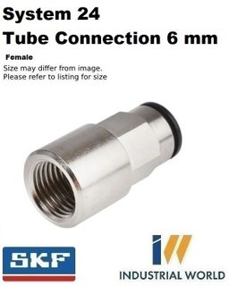SKF - System 24 - tube connnection - 6 mm tube