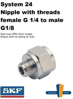 SKF - System 24 - adaptor to male G 1/8