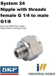 SKF - System 24 - adaptor to male G 1/8