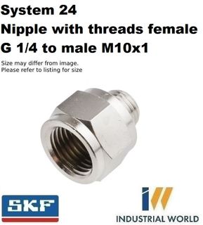 SKF - System 24 - adaptor to male M10X1
