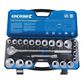 Kincrome - Socket Set 3/4 Drv 22P Met/Af