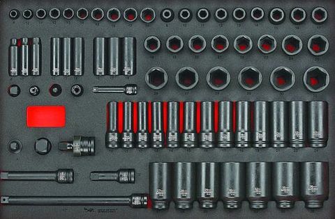 Teng Tools - EVA Impact Socket Set 3/8 & 1/2 Drive