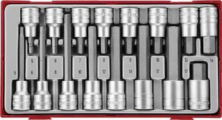 Teng Tools - 1/2 Drive Hex Bit Set