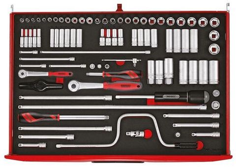 Teng Tools - EVA  1/4 & 3/8 Drive Socket Set