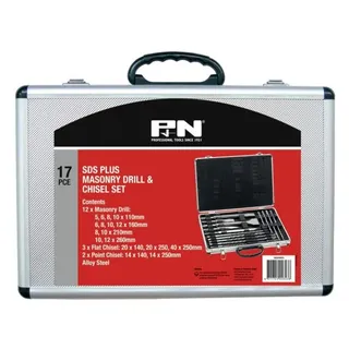 P&N SDS Plus Masonry Drill & Chisel Set