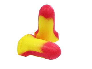 Disposable Ear Plugs, uncorded Comfortlite T-Shap