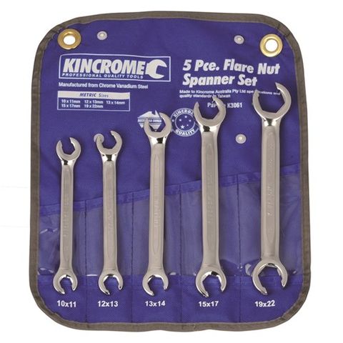 Kincrome - Flare Nut Spanner Set