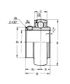 ASAHI H/DUTY GRUB SCREW Y BEARING