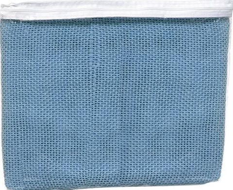 Blanket - 100% Cotton - Cellular - Single Bed - Bl