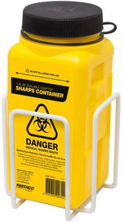 Bracket - Sharps Container 1.4L & 1.8L - Wall/Trol