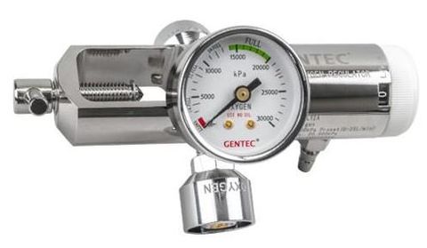 Oxygen Regulator 1-25Lpm - Double Outlet