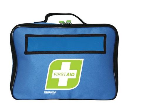 Empty - First Aid  - R1 - Blue - Fold Out Compartm