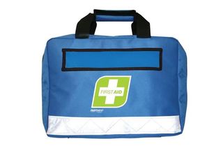Empty - First Aid  - R2 - Blue - Fold Out Compartm