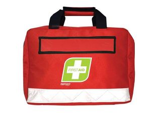 Empty - First Aid  - R2 - Red - Fold out compartme
