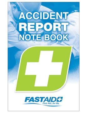 Accident Report Note Book with Pencil