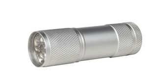 Torch - Aluminium - LED Batteries included - Silve