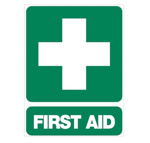 Sign - First Aid 600 X 450Mm - Poly