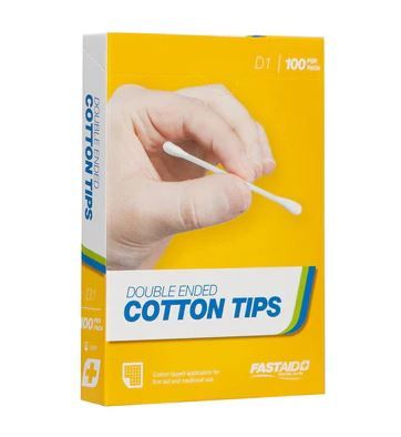 COTTON TIP APPLICATORS - Pack of 100