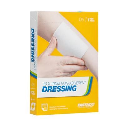 Non-Adherent Dressing - 10 X 10Cm