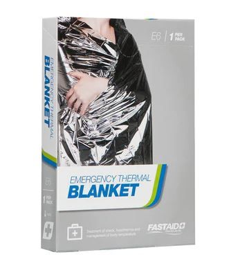 Emergency Thermal Blanket, 1Pk