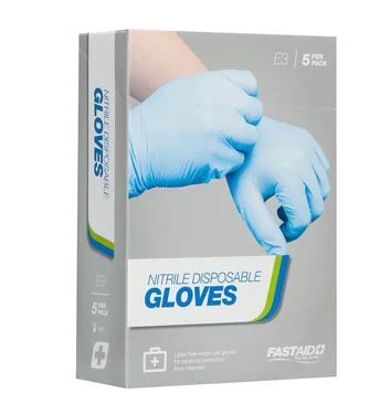 Essential - Nitrile Disposable Gloves  - Size Larg
