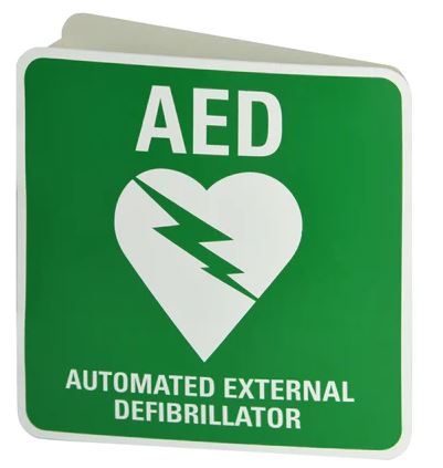 Aed Wall Sign