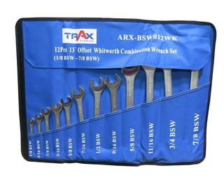 Trax - 12 Piece BSW Spanner Set