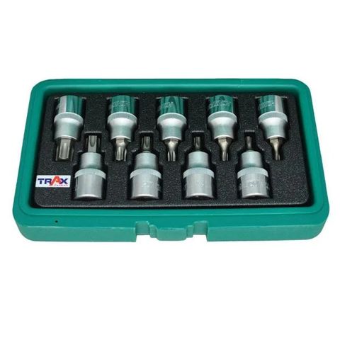 Trax - 1/2 Drive Star Socket Bit Set