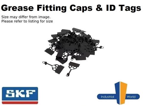 SKF - Grease Fitting cap & ID tags