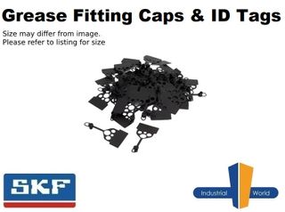 SKF - Grease Fitting cap & ID tags