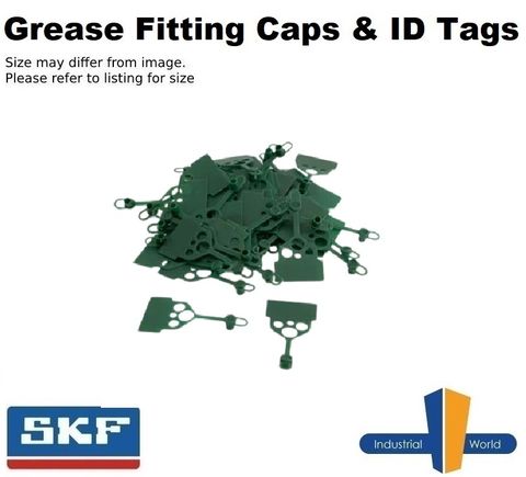 SKF - Grease Fitting cap & ID tags